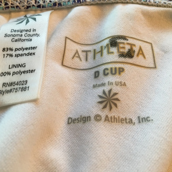 Athleta D Cup String Bikini swim top - Picture 3 of 4